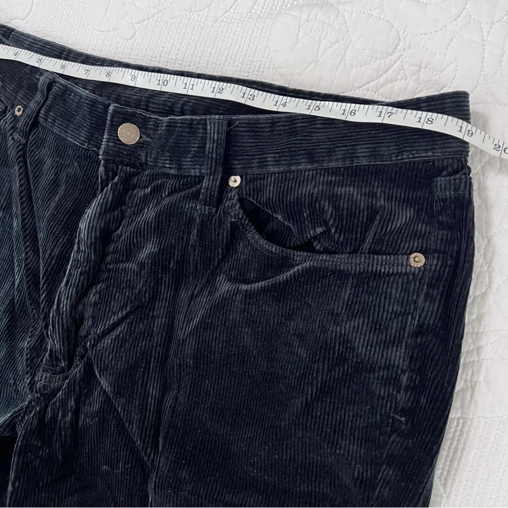Polo Ralph Lauren Pants Men’s 38 Corduroy Straight Classic Fit Black Vintage B
